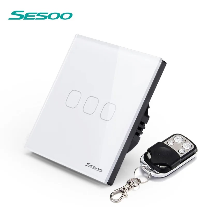 Smart Home Matter - SESOO Remote Touch Switch, 3 Gang