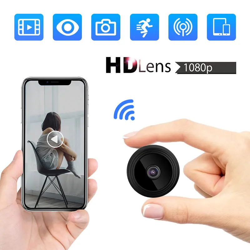 Smart Home Kamera - Mini Wifi Camera Digital Camara Oculta