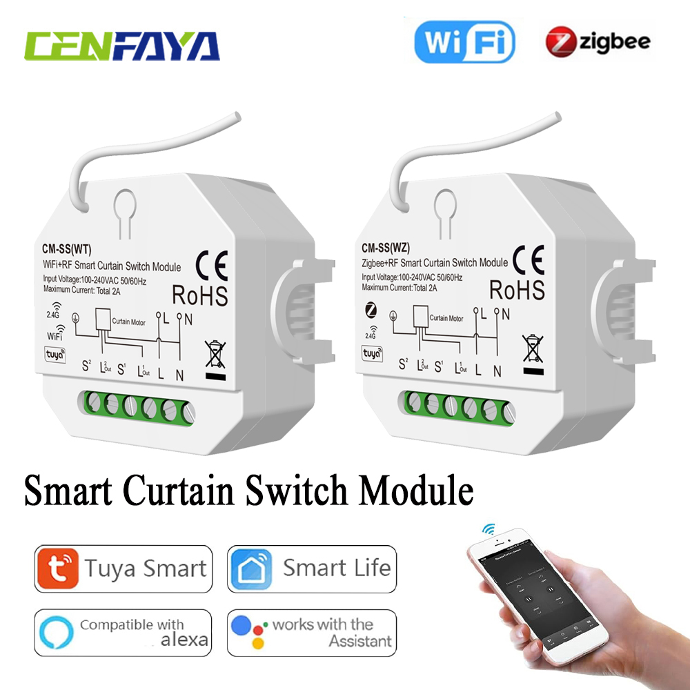 Smart Home Google - Smart Curtain Switch for Roller Shutter