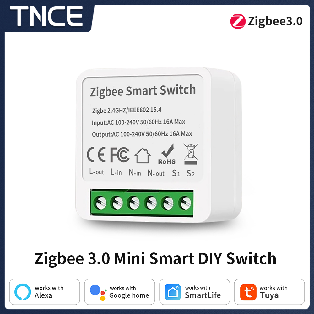 Smart Home Google - TNCE Tuya 16A Zigbee3.0 Smart Switch