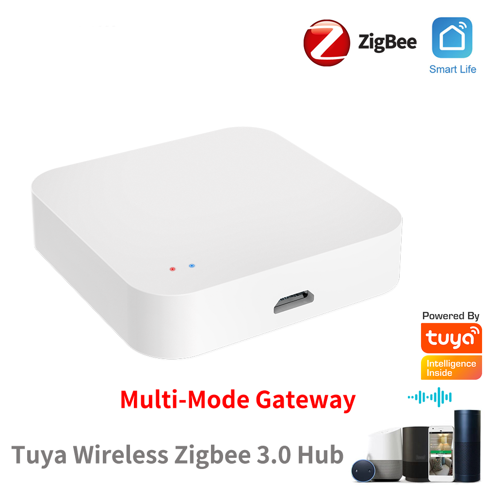 Smart Home Wifi Hub - Tuya Zigbee Wireless Hub Gateway For
