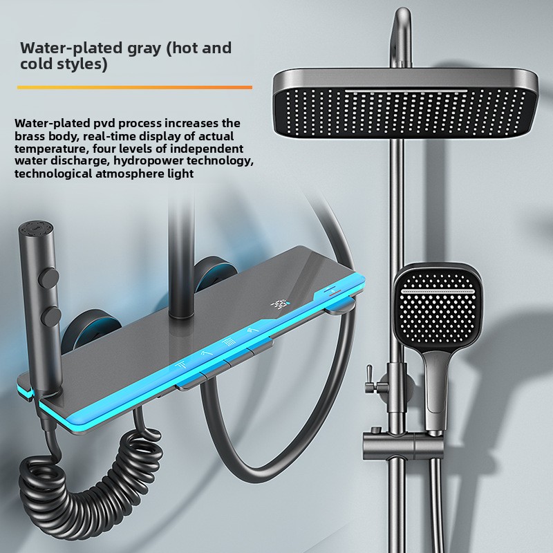 Smart Home Thermostat - Smart Digital Display Thermostatic Shower Set