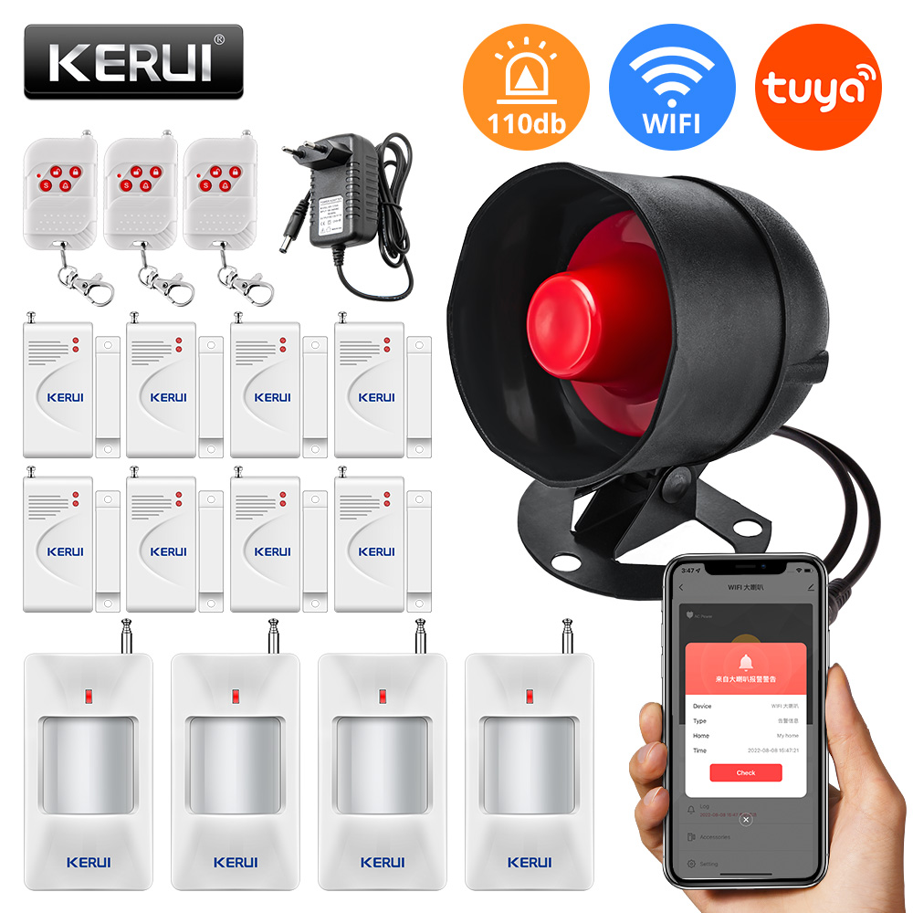 Smart Home Improvement - KERUI Tuya WIFI Loudly Speaker High