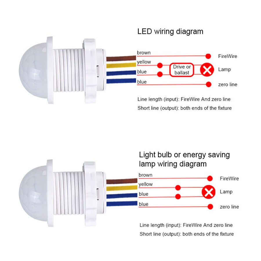 Smart Home Matter - PIR Motion Sensor Detector Smart Switch