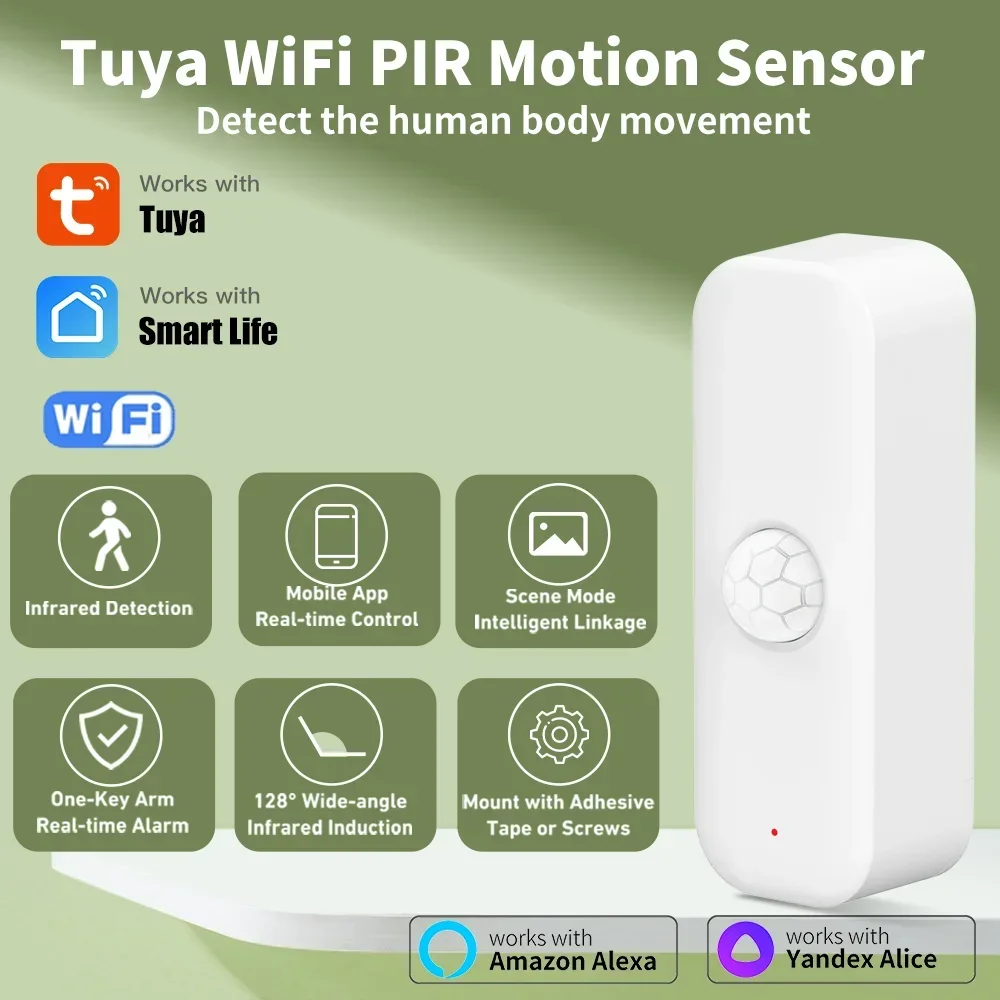 Smart Home Matter - Tuya WiFI Motion Sensor PIR Smart