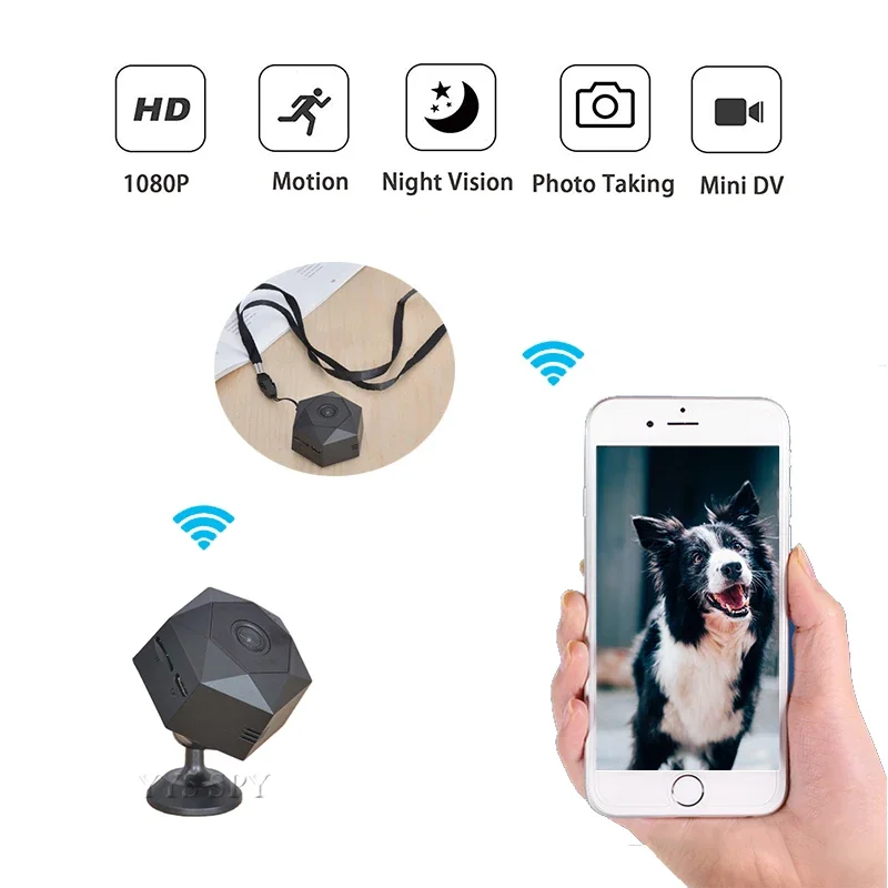 HD 1080P Small Wireless Mini W - Smart Home Kamera ulasan dan harga