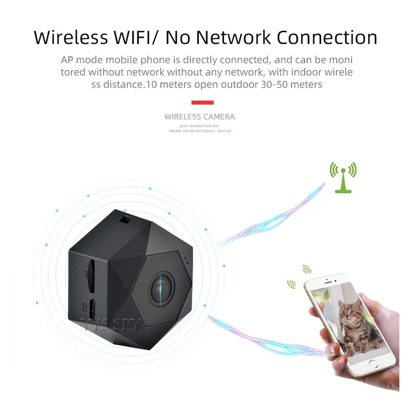 HD 1080P Small Wireless Mini W - Smart Home Kamera ulasan dan harga