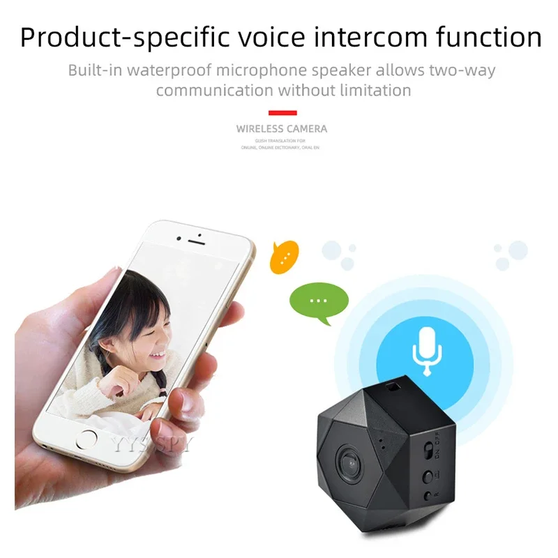 HD 1080P Small Wireless Mini W - Smart Home Kamera ulasan dan harga
