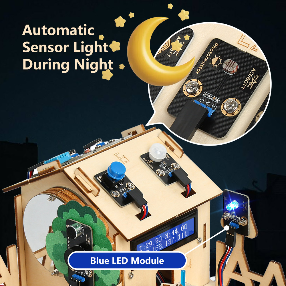 ACEBOTT Smart Home STEM STEAM  - Smart Home Retrofit ulasan dan harga