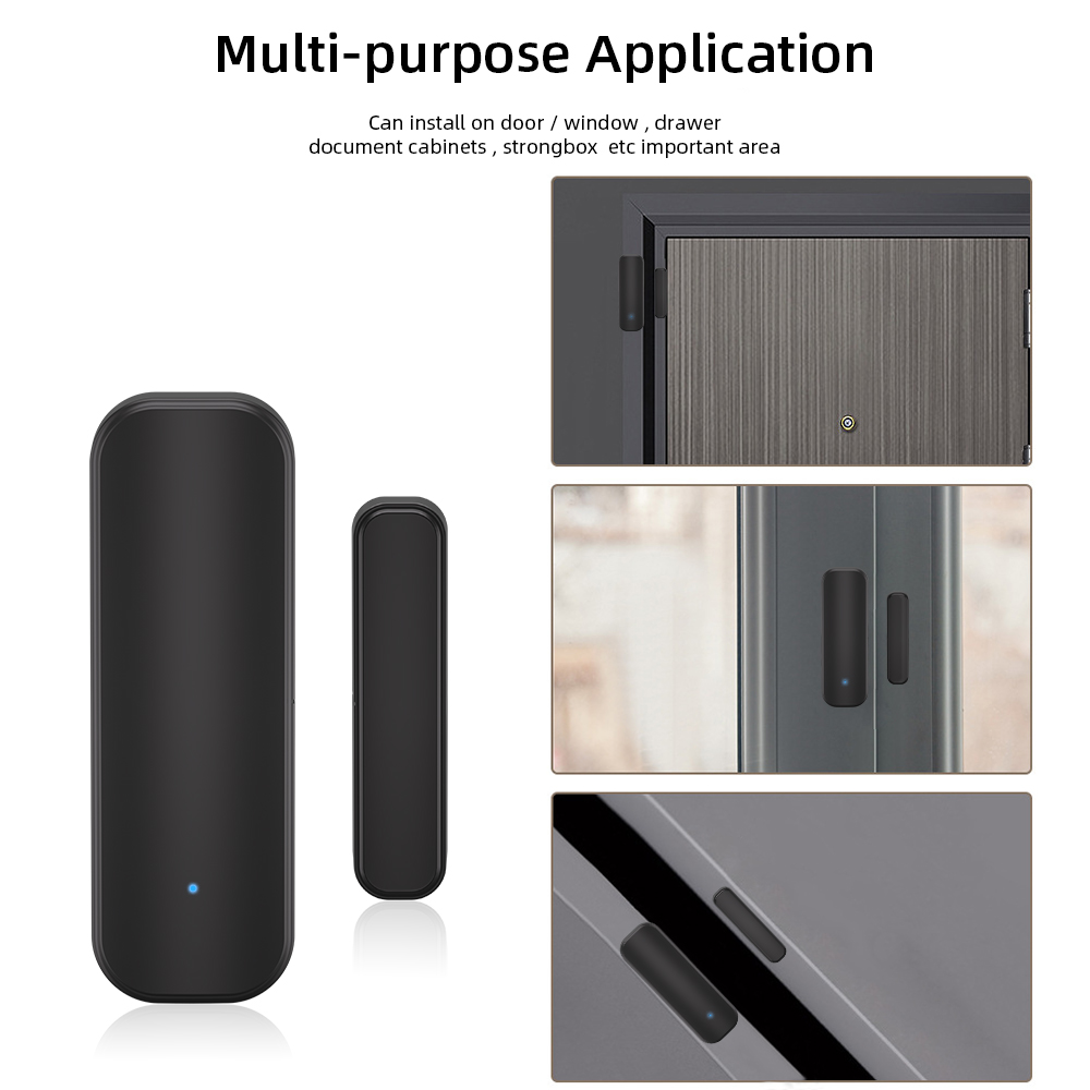 Tuya WiFi/ZigBee Door Window S - Smart Home Improvement ulasan dan harga