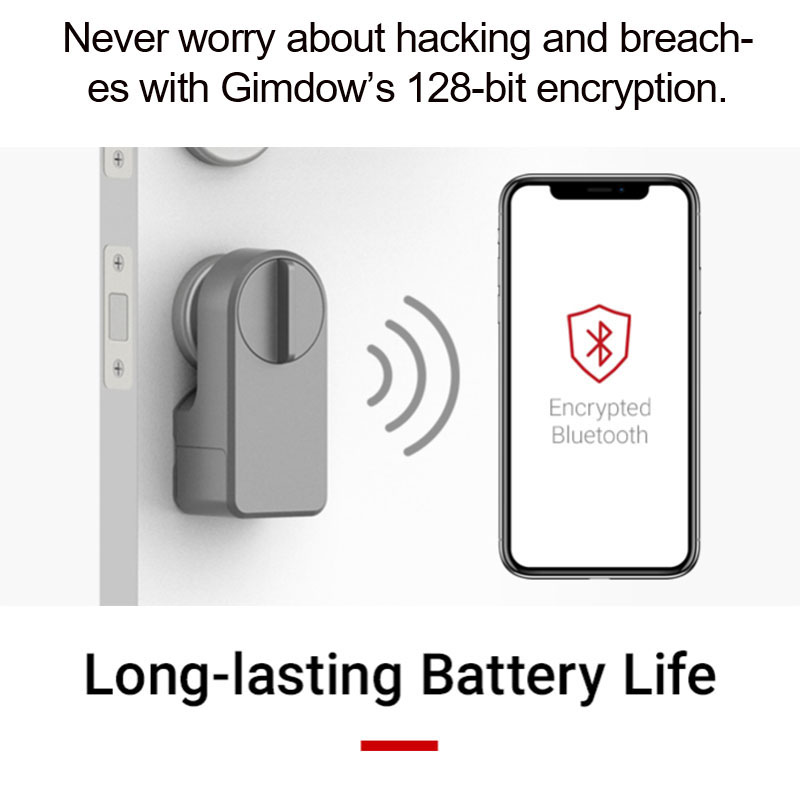 GIMDOW Bluetooth-compatible Ga - Smart Home Lock ulasan dan harga