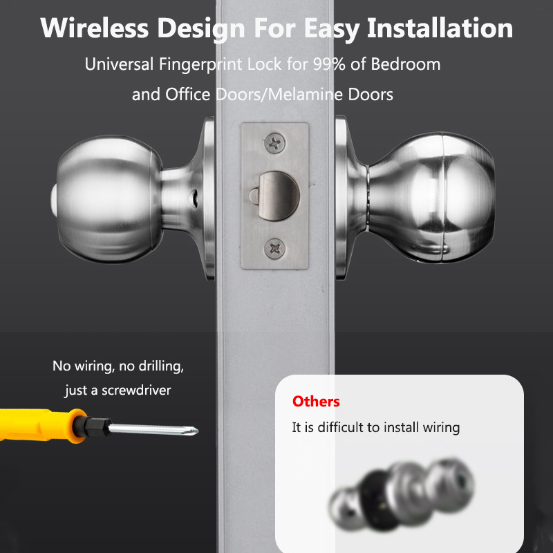 Tuya Door Lock Smart Fingerpri - Smart Home Lock ulasan dan harga