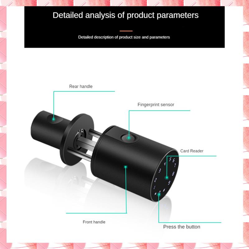 JAJA Home Security Door Lock B - Smart Home Lock ulasan dan harga