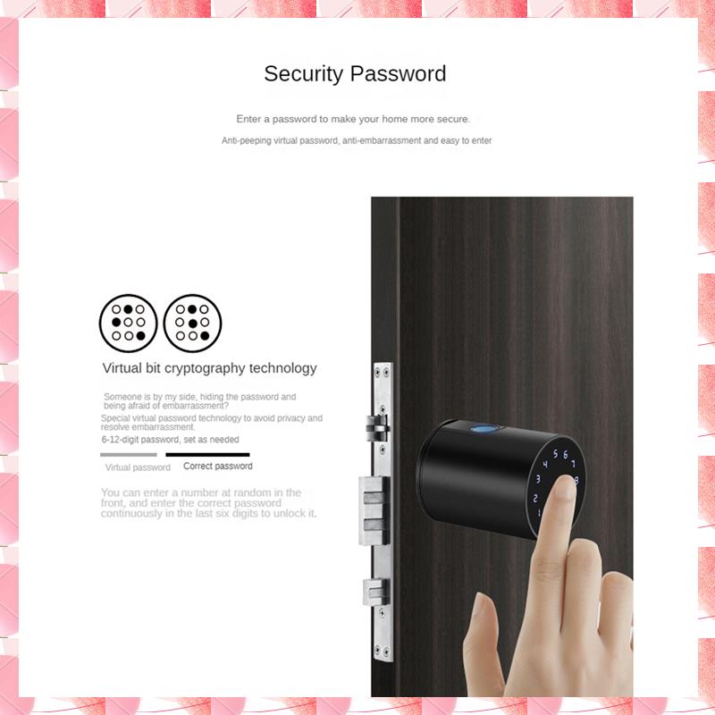 JAJA Home Security Door Lock B - Smart Home Lock ulasan dan harga