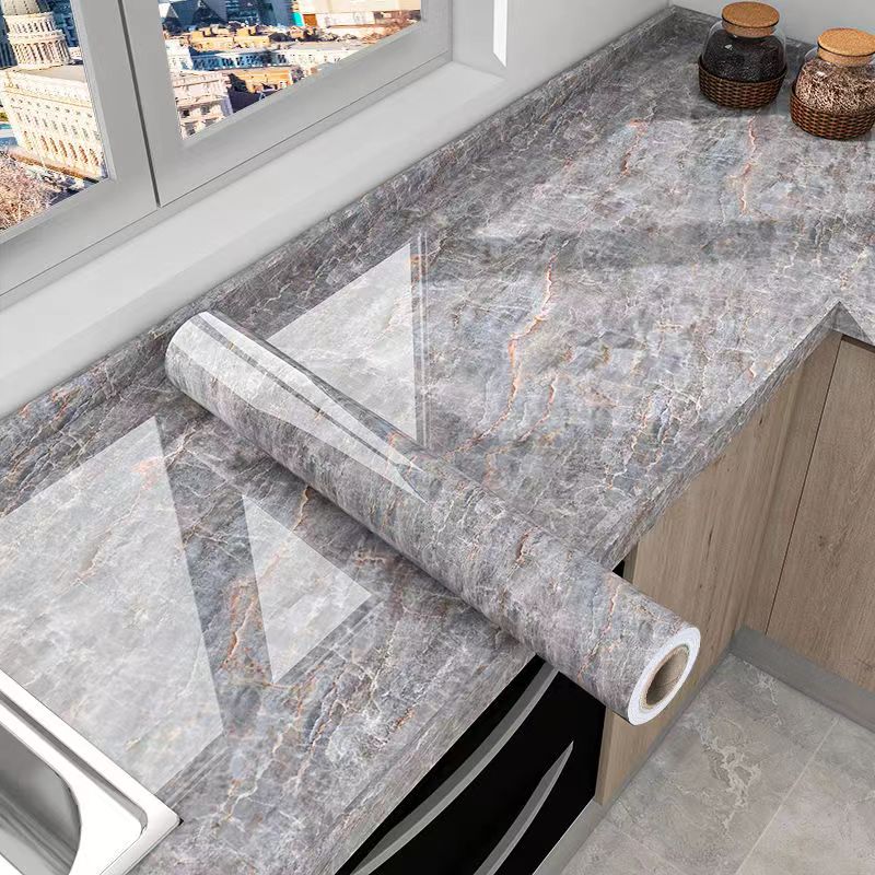 80cm Width Marble Self Adhesiv - Smart Home Film ulasan dan harga