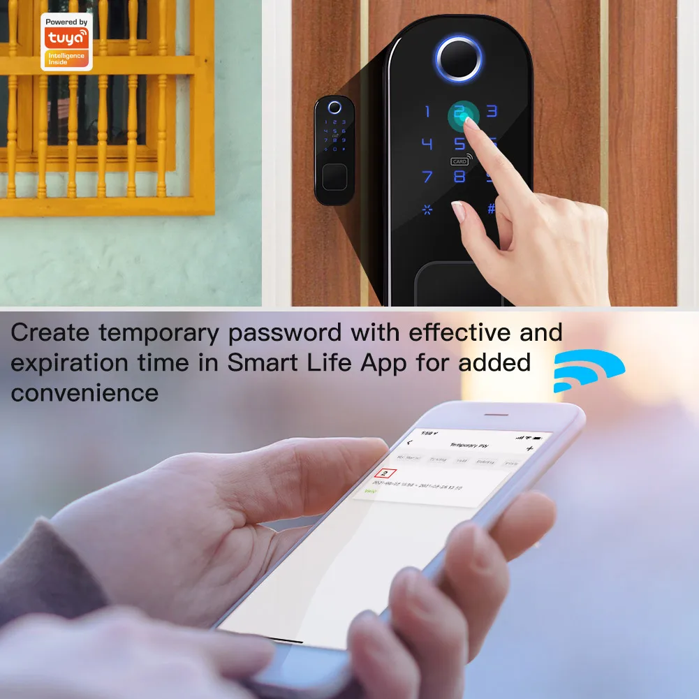 MOES WiFi Tuya Smart Lock Door - Smart Home Lock ulasan dan harga