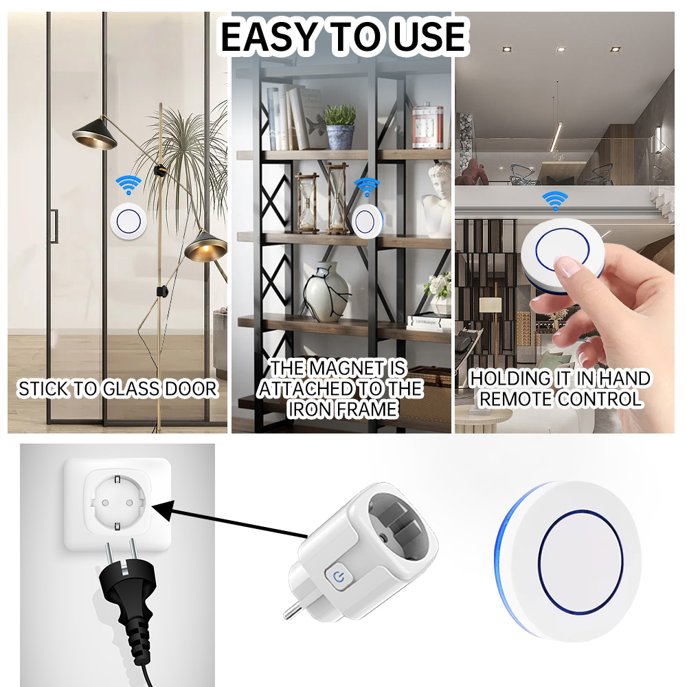 Wireless Socket RF433 Smart Ho - Smart Home Or Smart Home ulasan dan harga