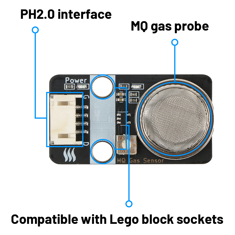 MQ-4 Gas Sensor Module Methane - Smart Home Micro Bit ulasan dan harga