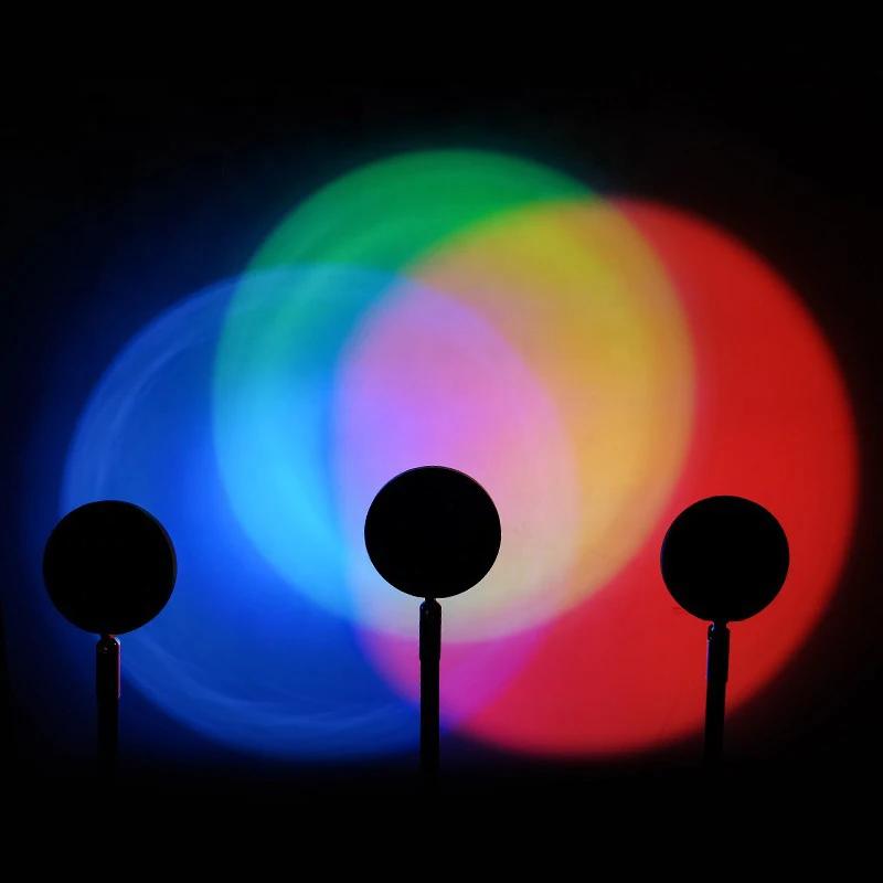 Smart LED Sunset Lamp Colorful - Smart Home Matter ulasan dan harga