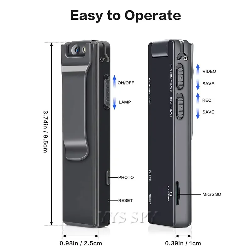 Portable 1080P Mini Camera 6 h - Smart Home Kamera ulasan dan harga