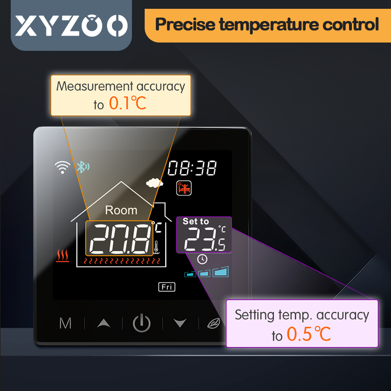 WiFi Tuya Wireless Thermostat  - Smart Home Thermostat ulasan dan harga