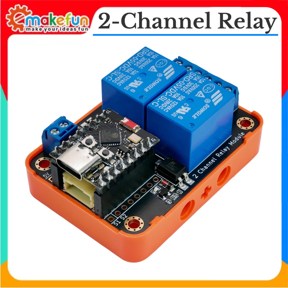 2CH Relay Module Input5V Activ - Smart Home Micro Bit ulasan dan harga
