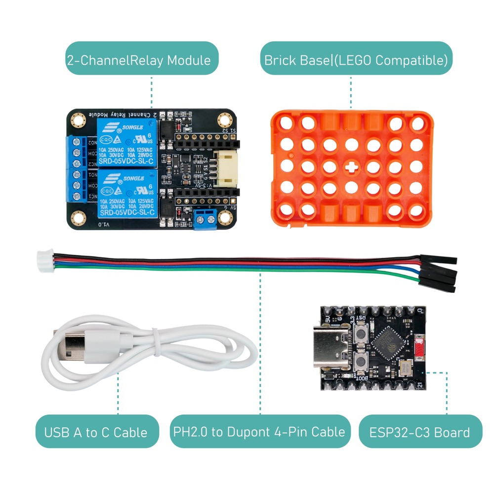 2CH Relay Module Input5V Activ - Smart Home Micro Bit ulasan dan harga