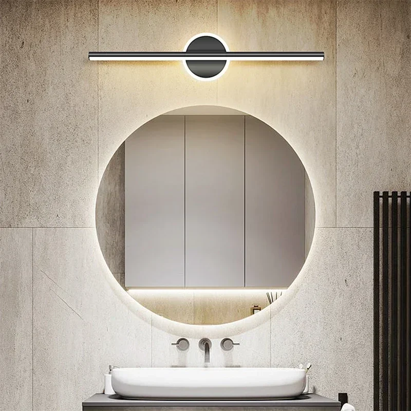 Modern LED Mirror Lamp 40/55cm - Smart Home Retrofit ulasan dan harga