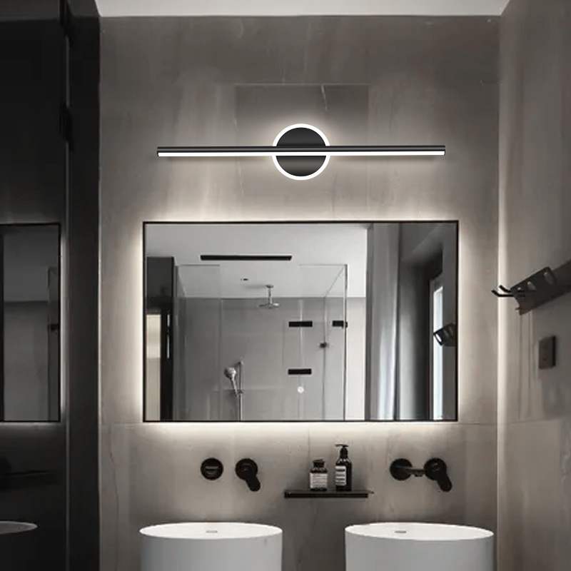 Modern LED Mirror Lamp 40/55cm - Smart Home Retrofit ulasan dan harga
