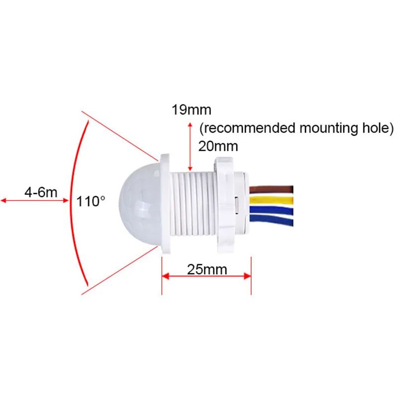AC 110V 220V Mini Motion Senso - Smart Home Matter ulasan dan harga