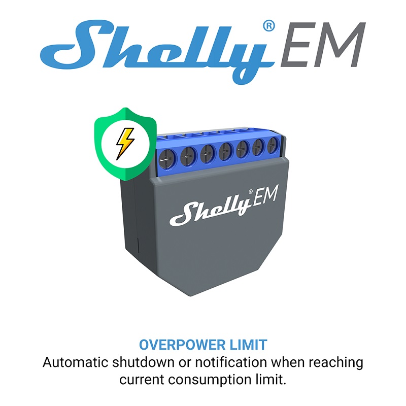 SHELLY EM Wifi Smart Life Cont - Smart Home Google ulasan dan harga