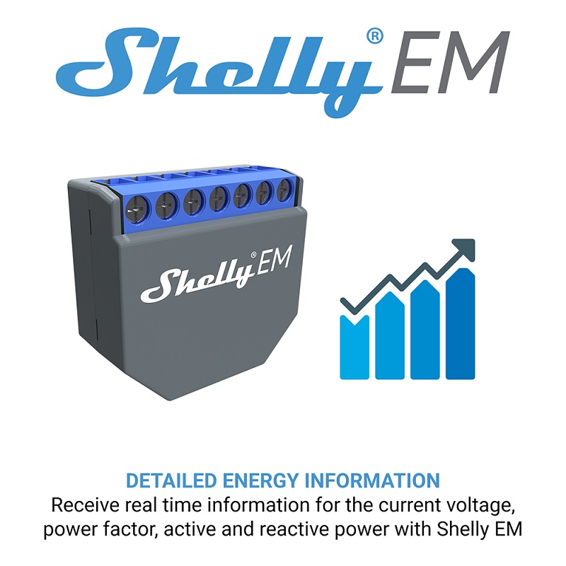SHELLY EM Wifi Smart Life Cont - Smart Home Google ulasan dan harga