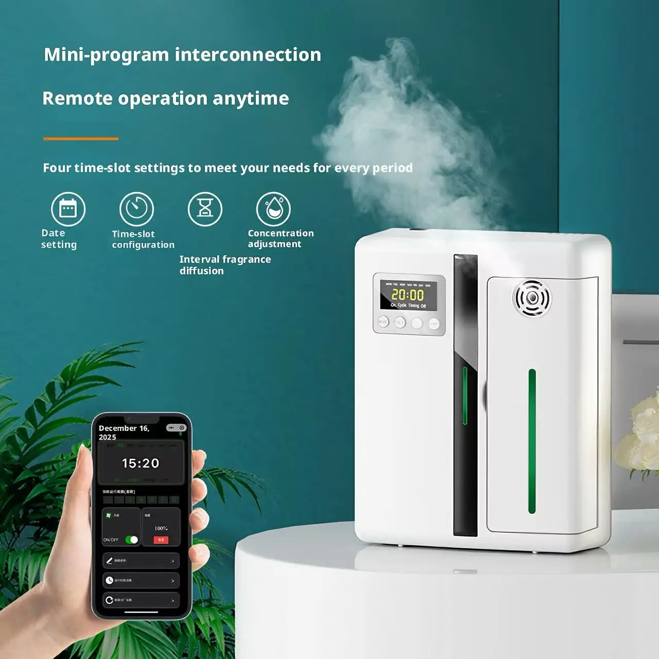 Smart Timing Aromatherapy Diff - Smart Home Fragrance Diffuser ulasan dan harga