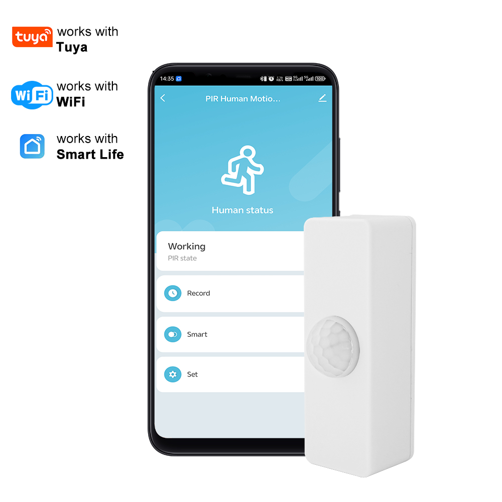 Tuya Smart PIR Motion Sensor S - Smart Home Retrofit ulasan dan harga