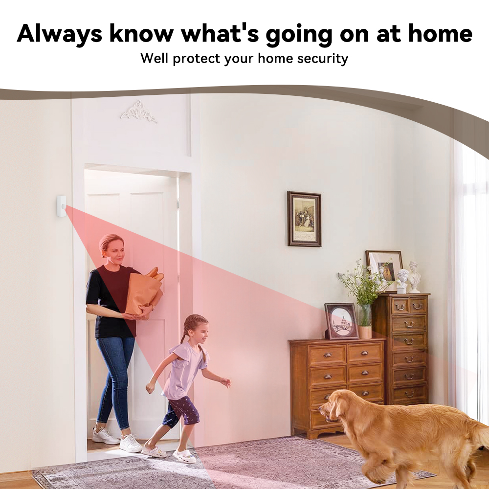 Tuya Smart PIR Motion Sensor S - Smart Home Retrofit ulasan dan harga