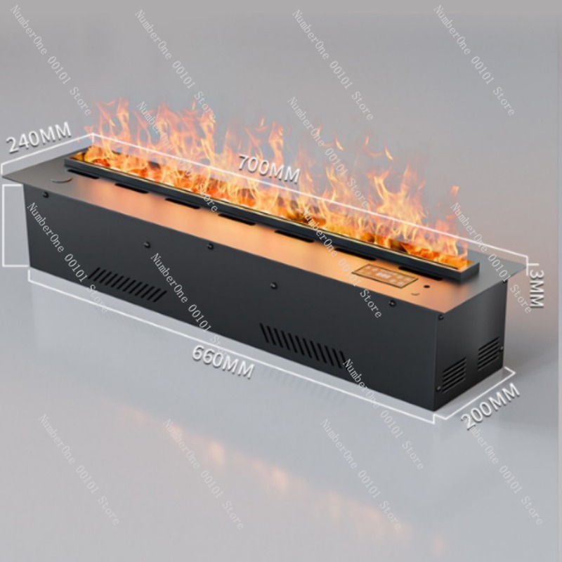 Smart Atomized Fireplace with  - Smart Home Simulation ulasan dan harga