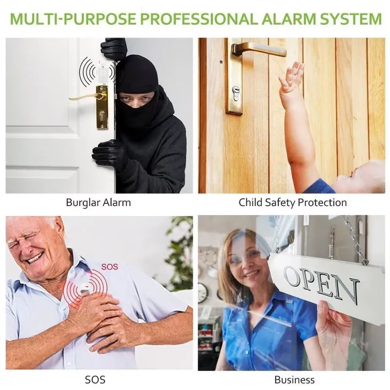 House Burglar Alarm Kit Auto D - Smart Home Remote ulasan dan harga