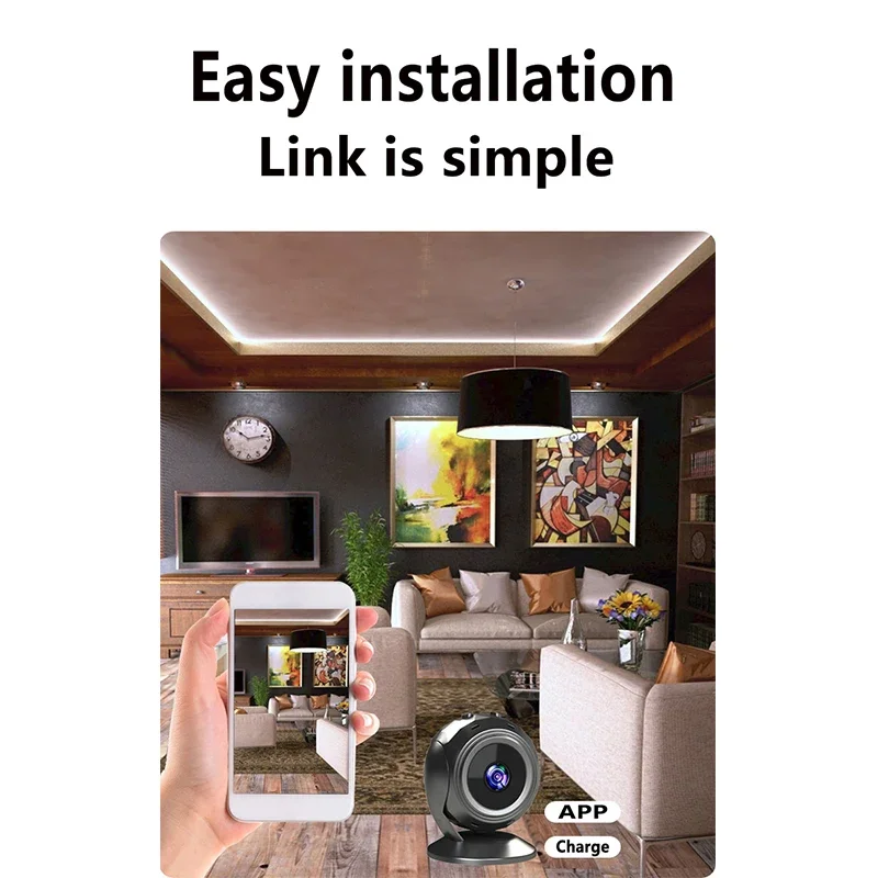 Mini Wifi Camera 360° Rotated  - Smart Home Kamera ulasan dan harga