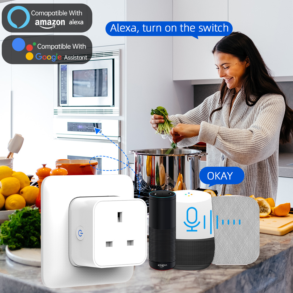 Tuya Smart Socket 16A/20A WiFi - Smart Home Or Smart Home ulasan dan harga