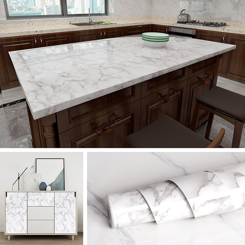 Marble Vinyl Film DIY Self Adh - Smart Home Film ulasan dan harga