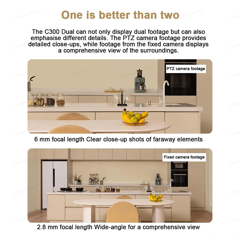 XIAOMI Smart Camera C300 Dual  - Smart Home Network Rack ulasan dan harga