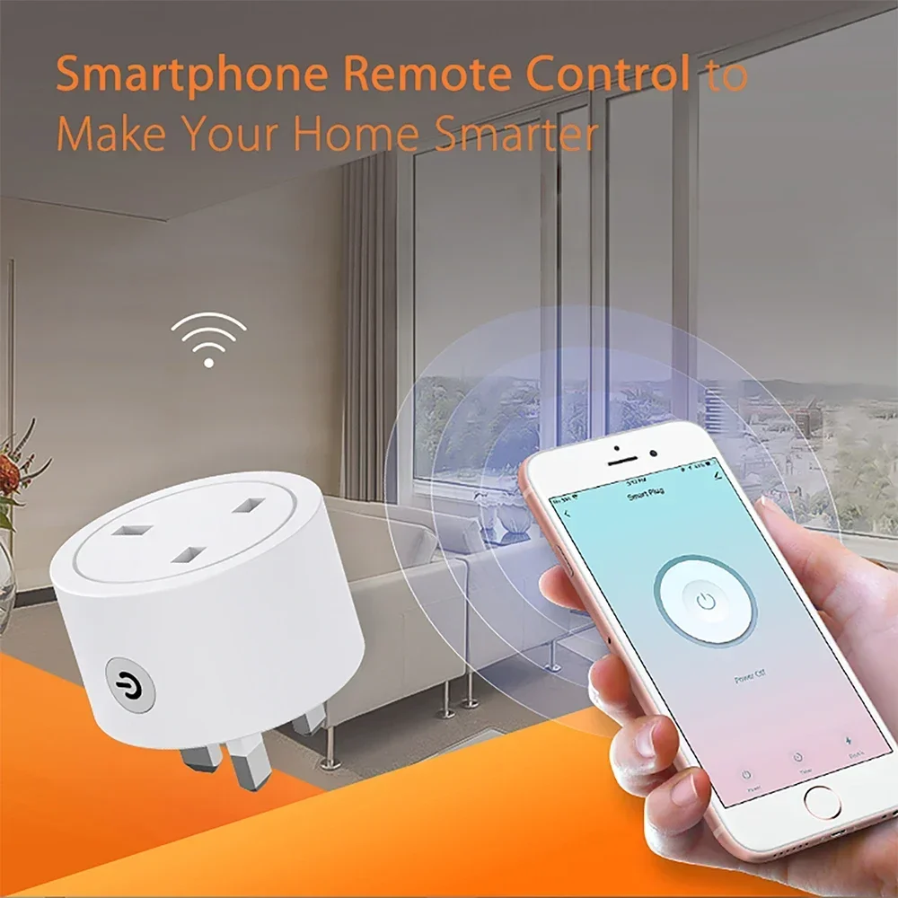 Zigbee Smart Plug 16A UK Socke - Smart Home Google ulasan dan harga