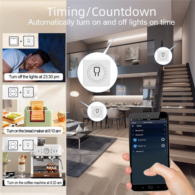 T21C Voice Control Compatible  - Smart Home Google ulasan dan harga