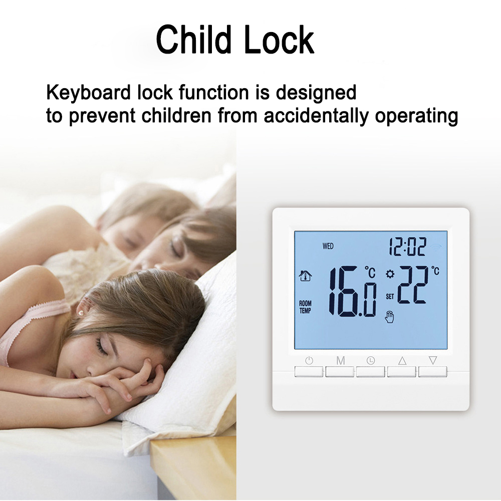 Smart Thermostat Hygrometer Ba - Smart Home Thermostat ulasan dan harga