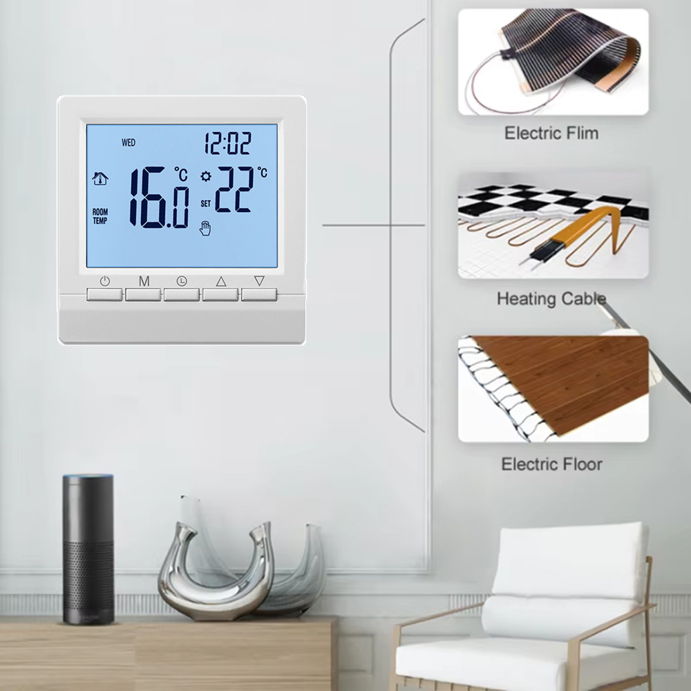 Smart Thermostat Hygrometer Ba - Smart Home Thermostat ulasan dan harga