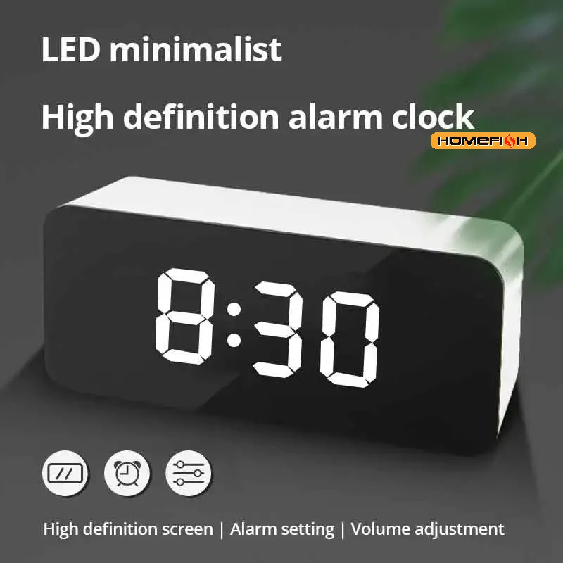 1Pc White LED Mirror Table Clo - Smart Home Retrofit ulasan dan harga