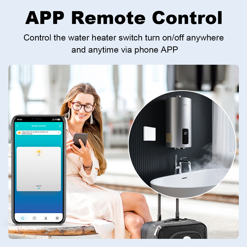 MANHOT Smart Wifi EU Water Hea - Smart Home Google ulasan dan harga