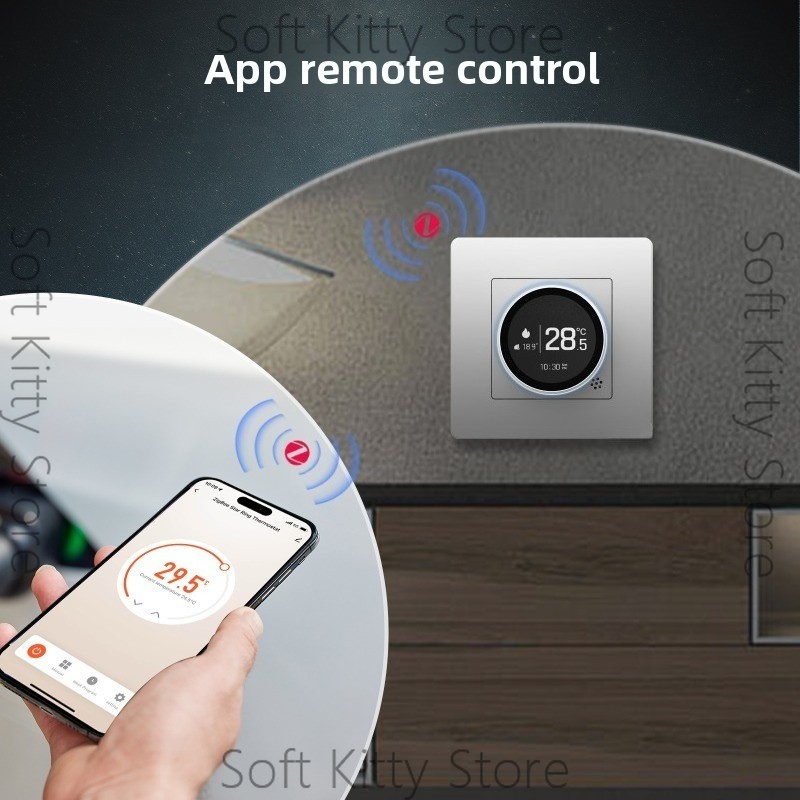 Smart home knob floor heating  - Smart Home Thermostat ulasan dan harga