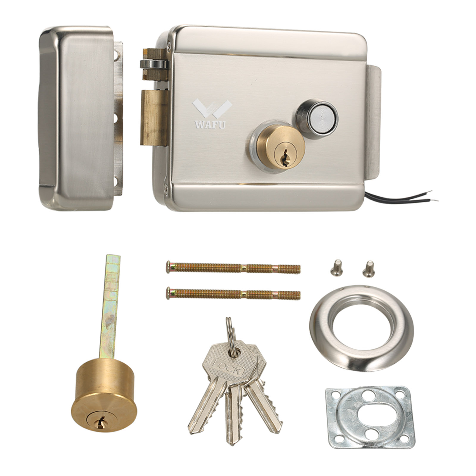 WAFU Smart Electric Gate Door  - Smart Home Lock ulasan dan harga