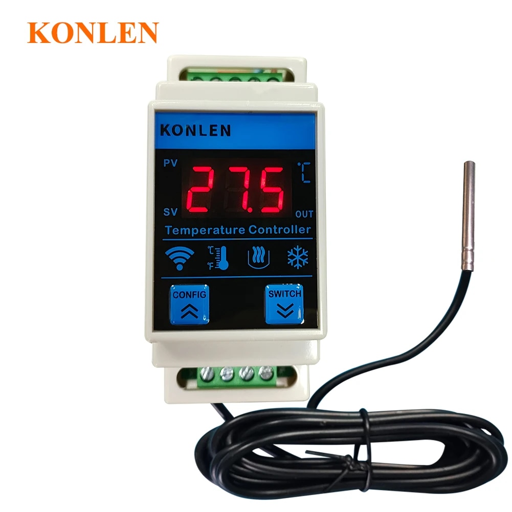 Tuya WIFI Temperature Sensor T - Smart Home Thermostat ulasan dan harga